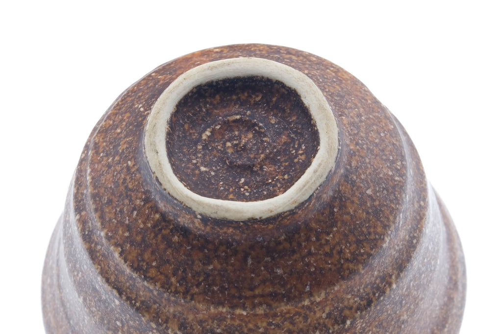 Japanese Teacup - Brown Earthy Textured Yunomi - 180ml