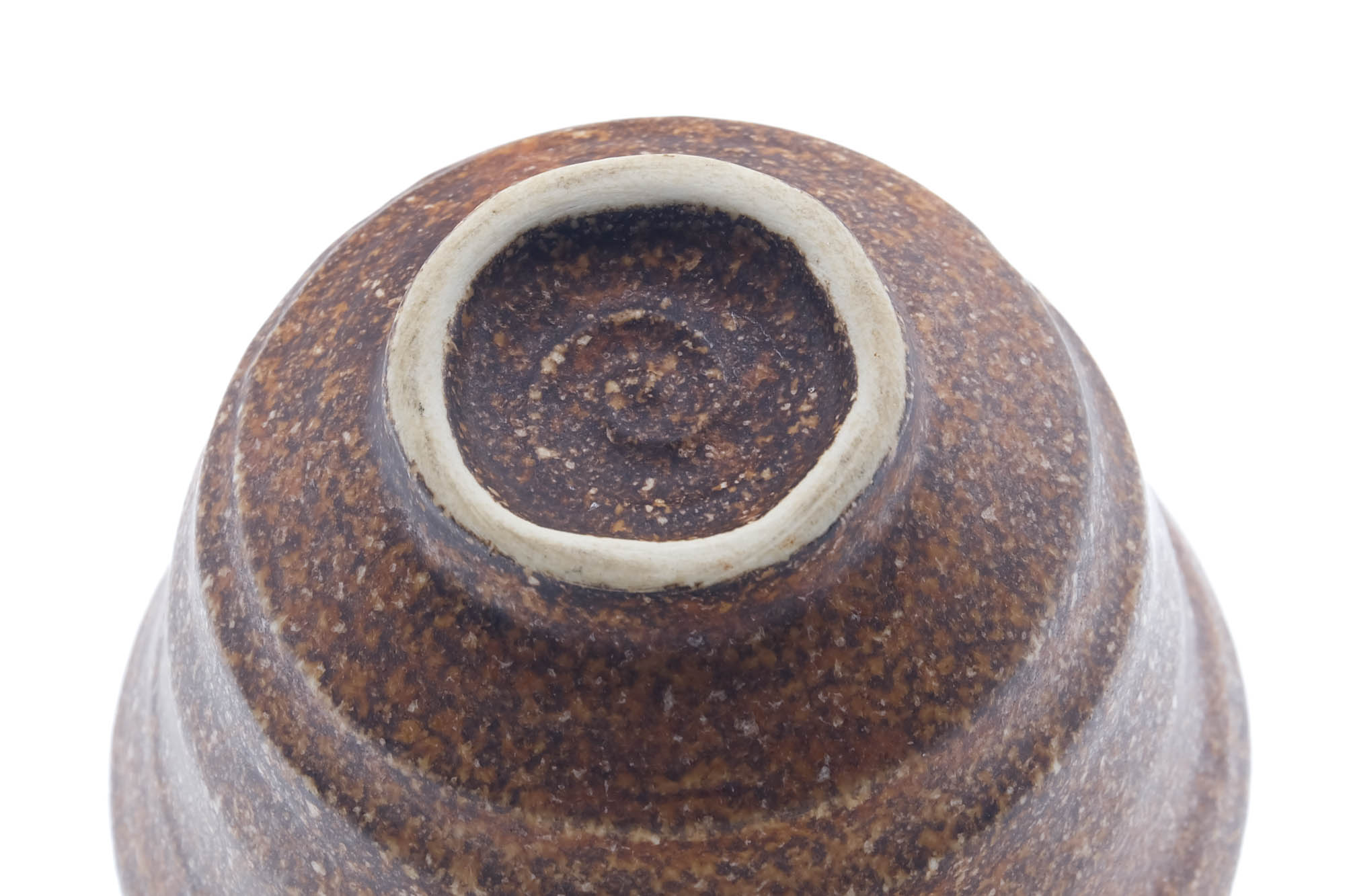 Japanese Teacup - Brown Earthy Textured Yunomi - 180ml
