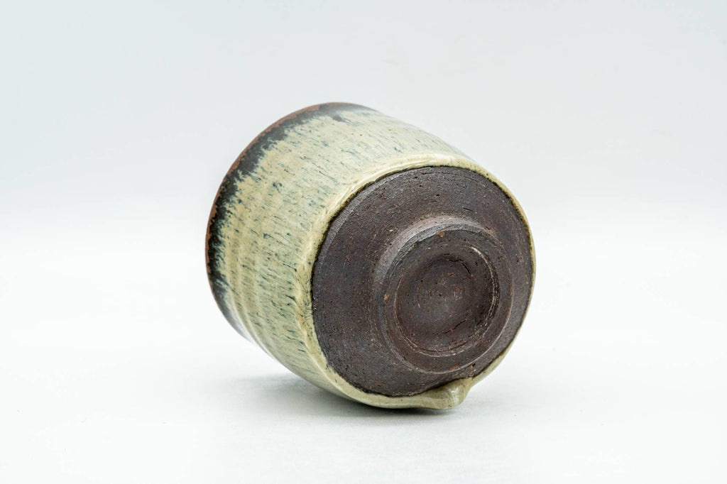 Japanese Teacup - Beige Hare's Fur Drip-Glazed Yunomi - 130ml