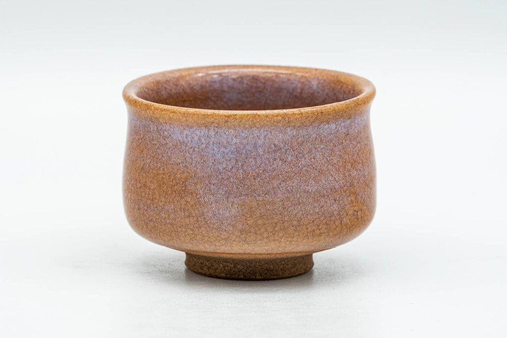Japanese Teacup - Beige Pink Glazed Hagi-yaki Guinomi - 50ml