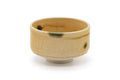 Japanese Matcha Bowl - Yellow Green Drip-Glazed Seto Chawan - 475ml