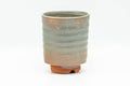 Japanese Teacup - Beige Pink Spotted Hagi-yaki Yunomi - 160ml