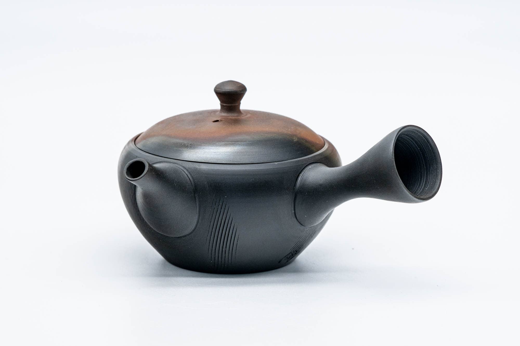 Kokudei Kushime Yōhen Tokoname Teapot - 100ml
