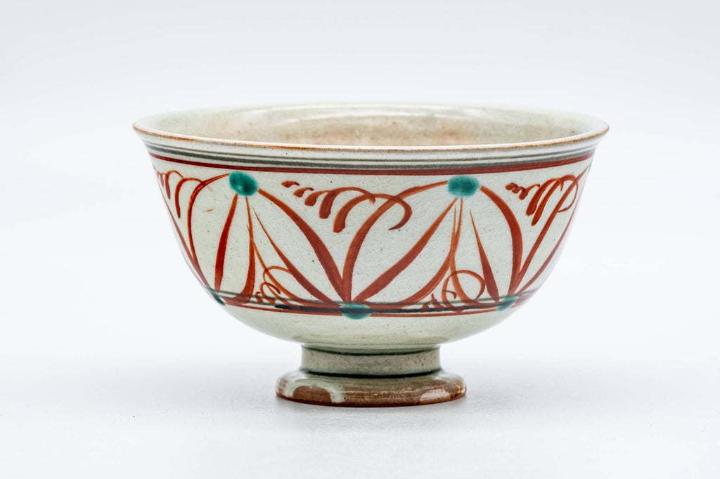 Japanese Matcha Bowl - 堀野証嗣 Horino Shoji - 八幡窯 Hachiman Kiln - Takatsuki Koudai Banko-yaki Chawan - 150ml