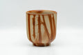 Japanese Teacup - 緋襷 Hidasuki Orange Rice Straw Fired Bizen-yaki Yunomi - 190ml
