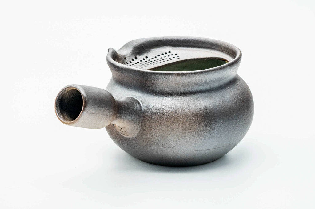 Japanese Kyusu - Black Gradient Yohen Lidless Teapot - 420ml