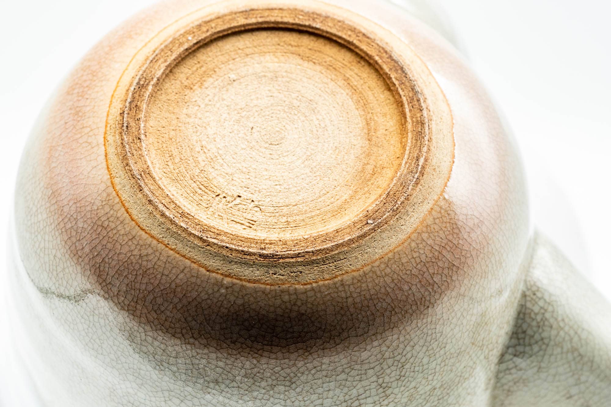 Japanese Kyusu - Beige White Hagi-yaki Do-ake Teapot - 330ml