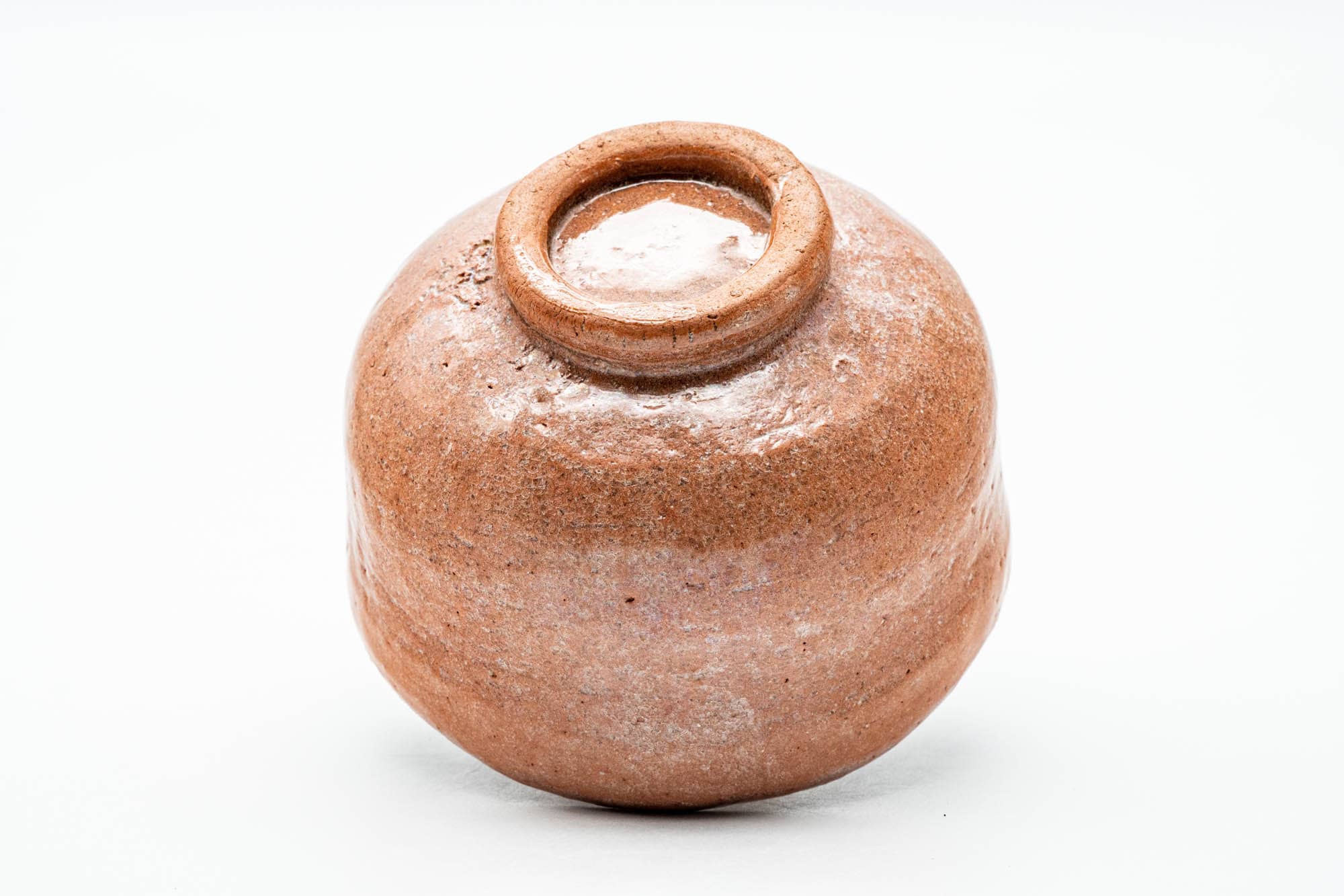 Japanese Matcha Bowl - Pink-Red Raku Wabi-Sabi Chawan - 350ml
