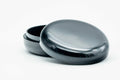 Japanese Kogo - Black Plastic Incense Container - 40ml