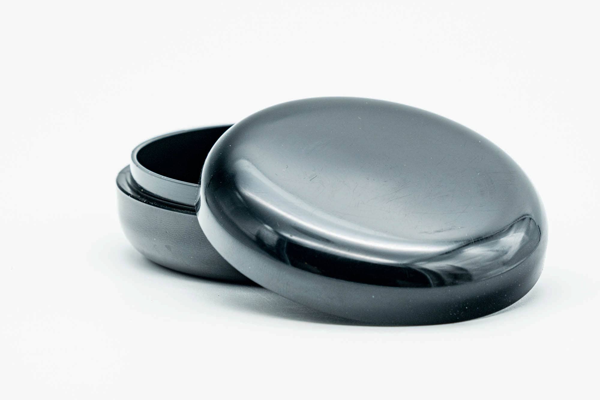Japanese Kogo - Black Plastic Incense Container - 40ml