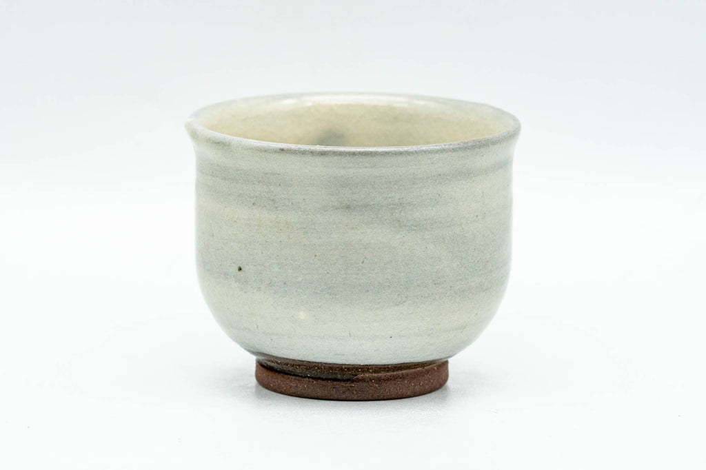 Japanese Teacup - Floral Grey Glazed Guinomi - 50ml