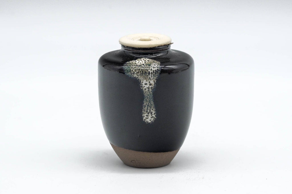 Japanese Chaire - 中村陶六 Touroku Nakamura - Kyo-yaki Katatsuki Tea Container with Shifuku