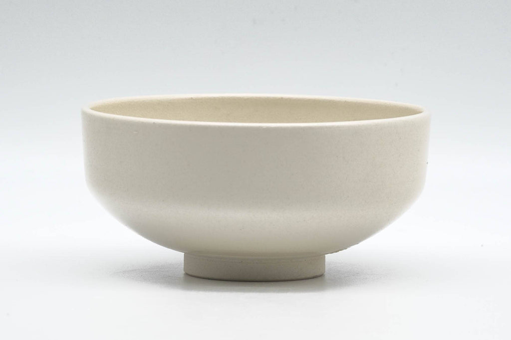 Japanese Matcha Bowl - Green Gold Floral Kyo-yaki Chawan - 200ml