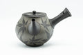 Japanese Kyusu - 陶房青峰 Tobo Aomine - Momiji Kokudei Tokoname-yaki Debeso Teapot - 300ml