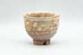 Japanese Teacup - Beige Pink Gohonte Hagi-yaki Yunomi - 150ml