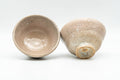 Japanese Teacups - Pair of Milky Shino Glazed Guinomi - 40ml