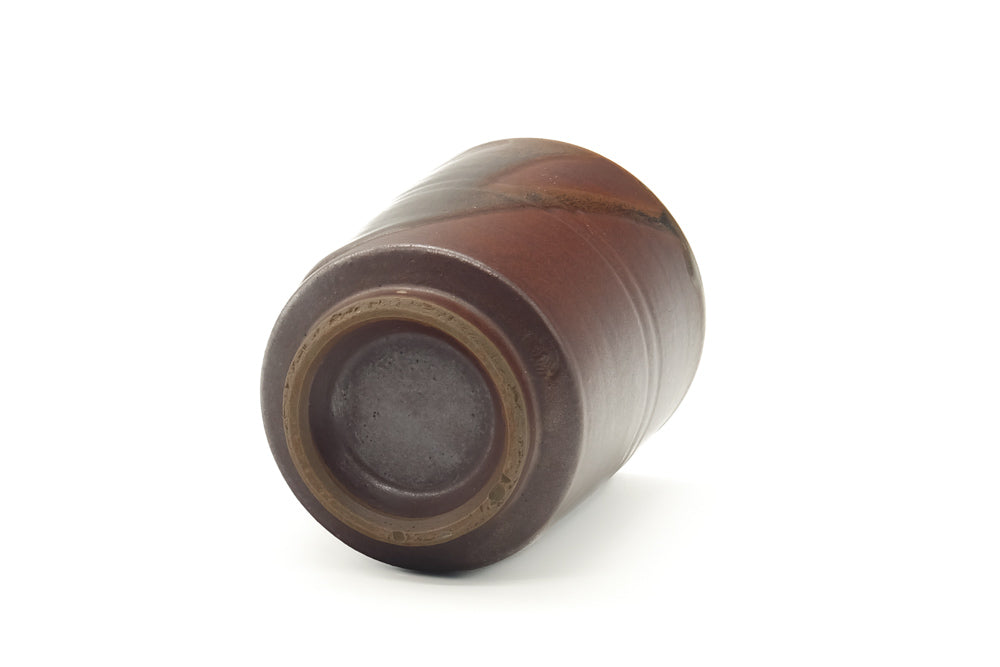 Japanese Teacup - Brown Tsutsu-gata Yunomi - 250ml