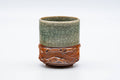 Japanese Teacup - Green Celadon Obori Soma-yaki Yunomi - 110ml