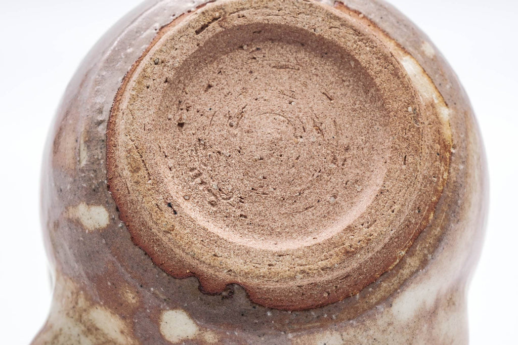 Japanese Kyusu - Brown Milky Drip-Glazed Hagi-yaki Ceramic Teapot - 220ml
