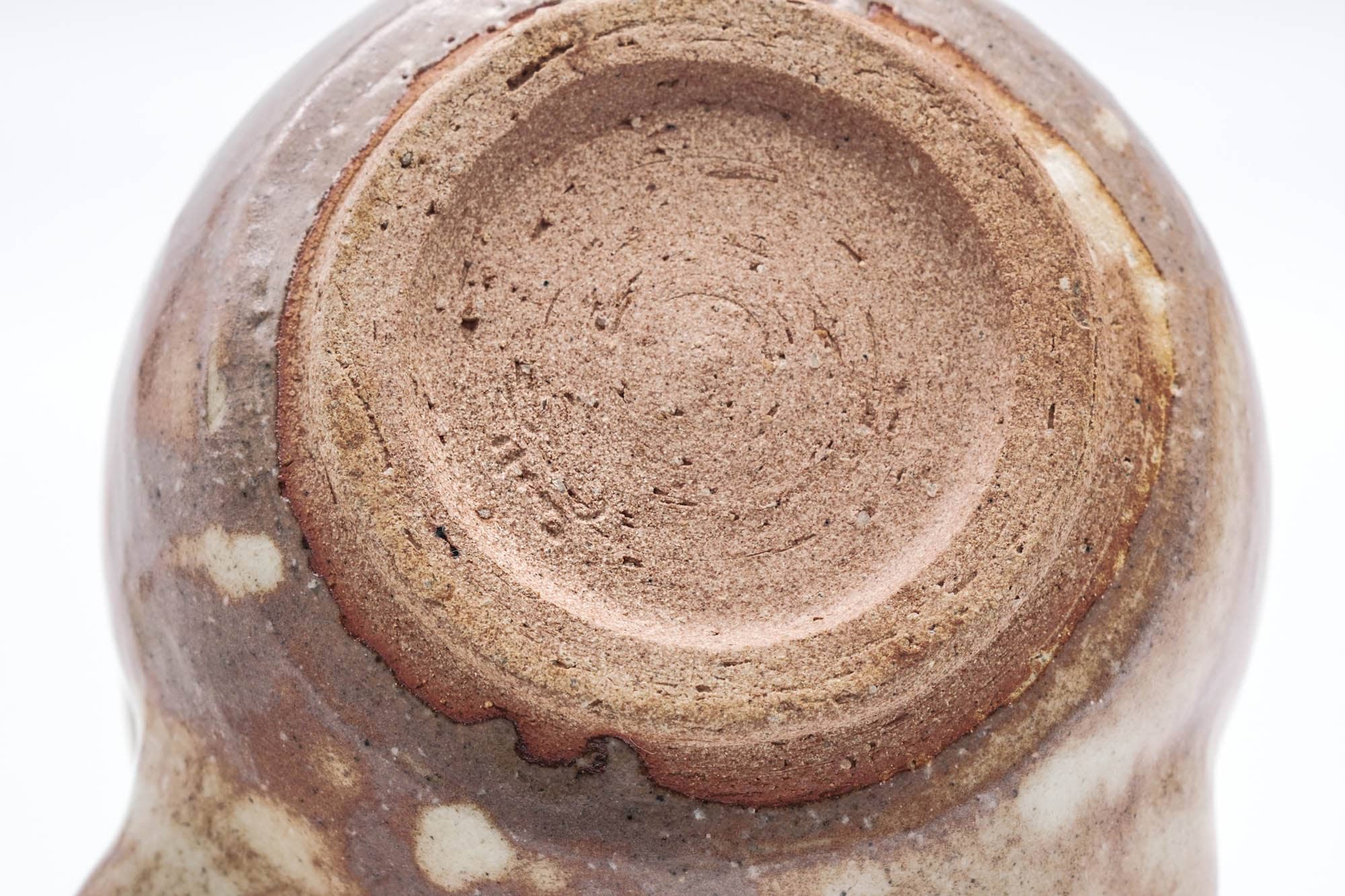 Japanese Kyusu - Brown Milky Drip-Glazed Hagi-yaki Ceramic Teapot - 220ml