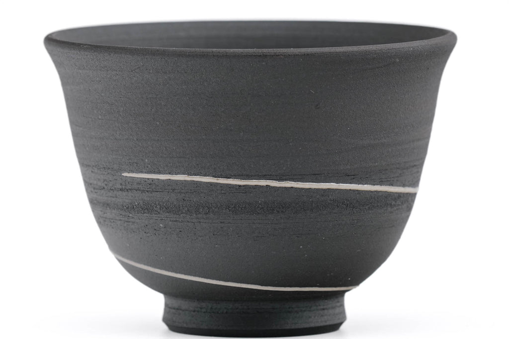 Black Spiraling Tokoname Yunomi - 130ml