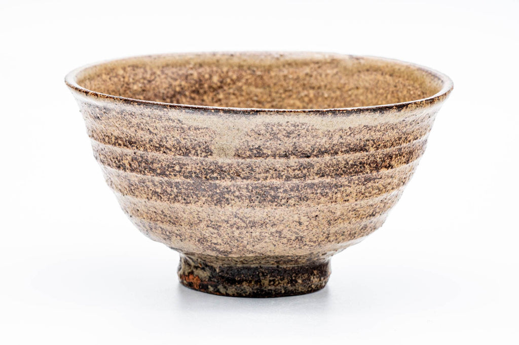 Japanese Matcha Bowl - Rokurome Speckled Irabo-style Chawan - 400ml
