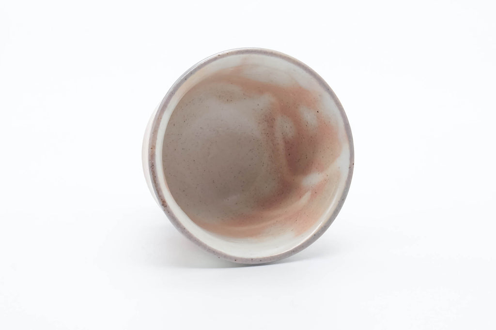 Japanese Teacup - Chrysanthemum Pink Gohonte Kiyomizu-yaki Yunomi - 160ml