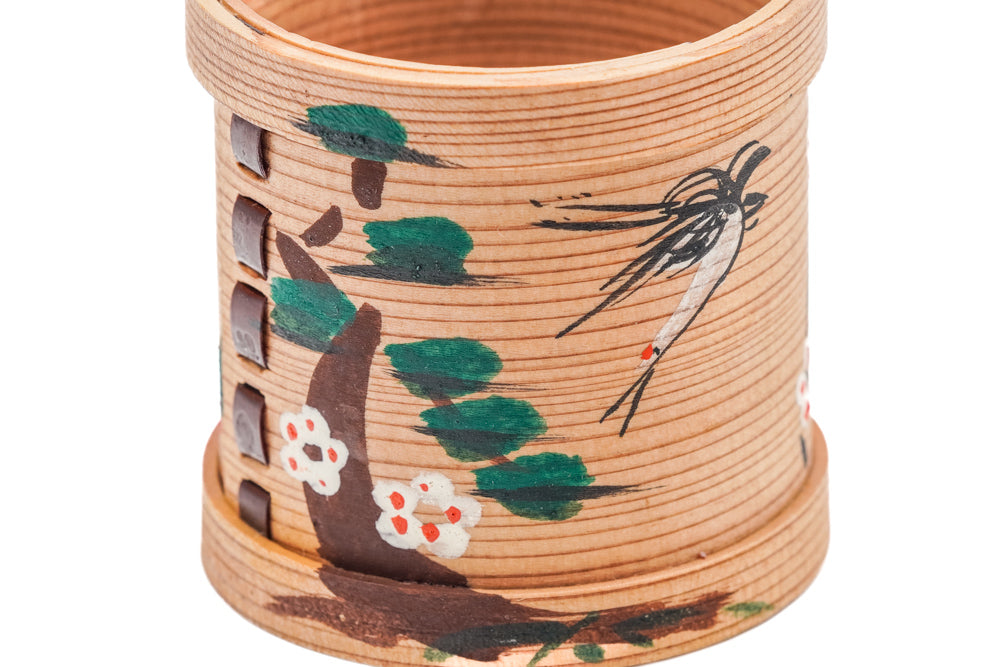 Japanese Futaoki -  Cedar Wood Magewappa Ladle and Lid Rest