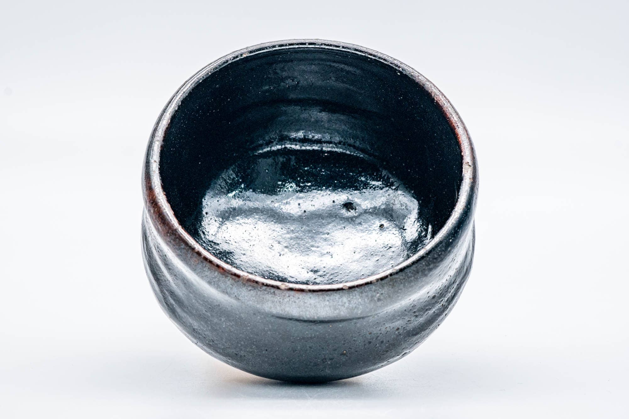 Jet Black Dojimaru-gata Chawan