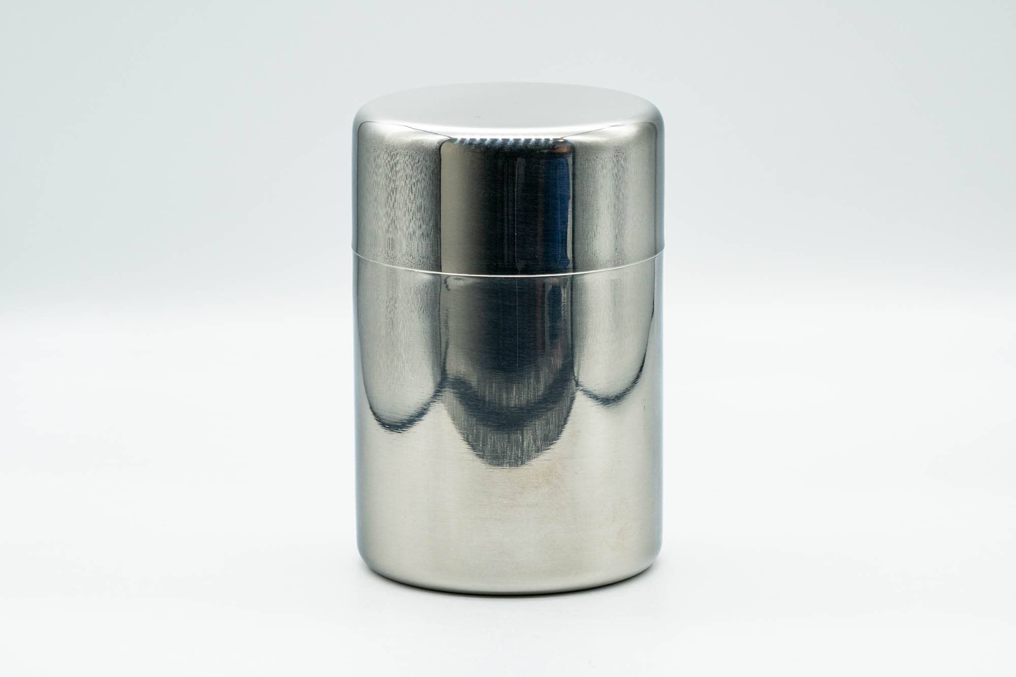 Chazutsu - Silver Stainless Steel Tea Canister - 200ml