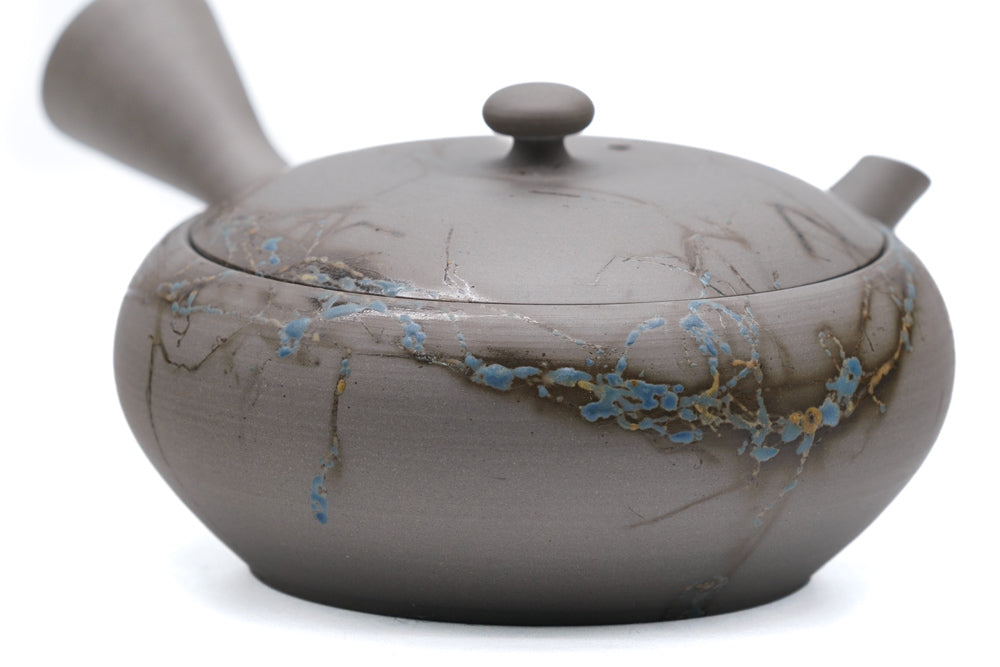 Mogake Yakishime Tokoname Teapot - 125ml