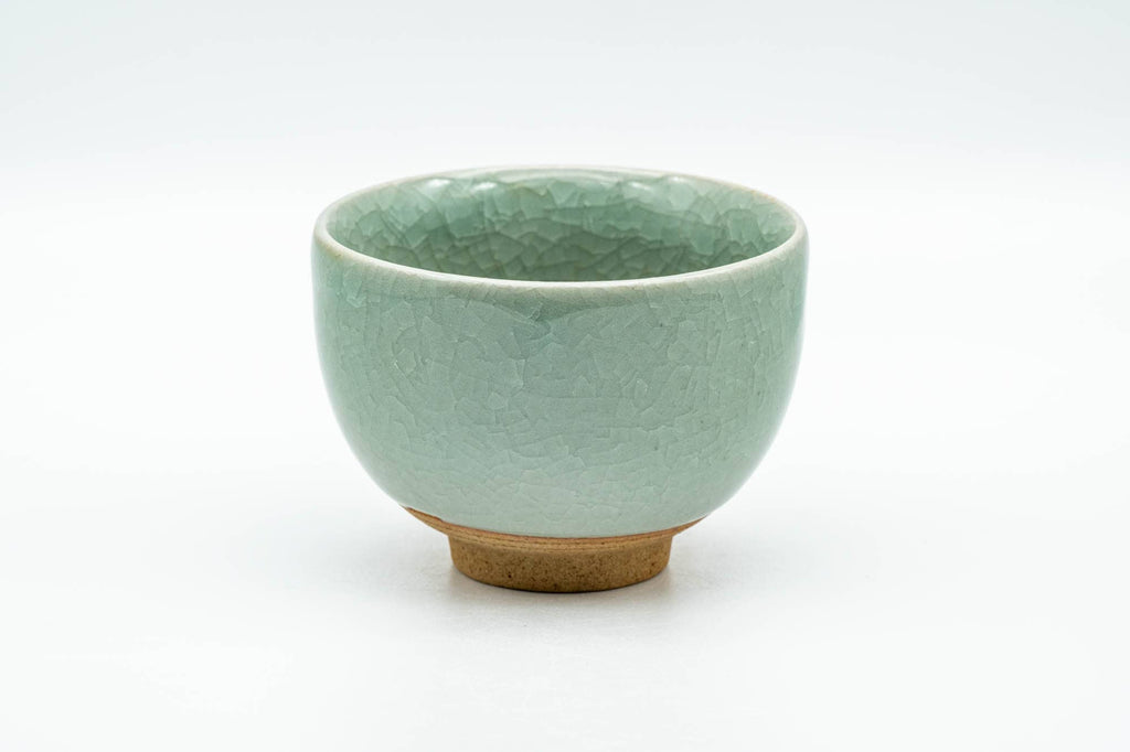 Japanese Teacup - Mint Green Celadon Glazed Yunomi - 130ml