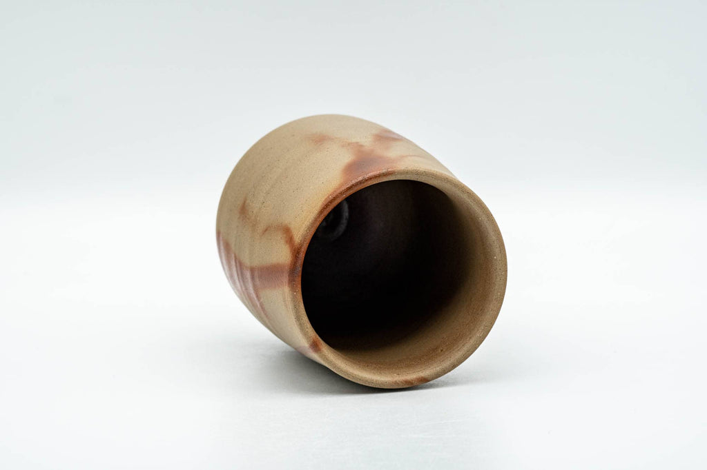 Japanese Teacup - Beige Hidasuki Bizen-yaki Yunomi - 180ml