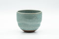 Japanese Teacup - Emerald Green Celadon Snowflake Glazed Yunomi - 220ml