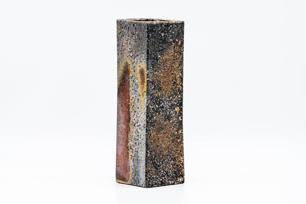 Japanese Vase - 鈴木勝詞 Suzuki Katsushi - Earthy Bizen-yaki Hana-ire