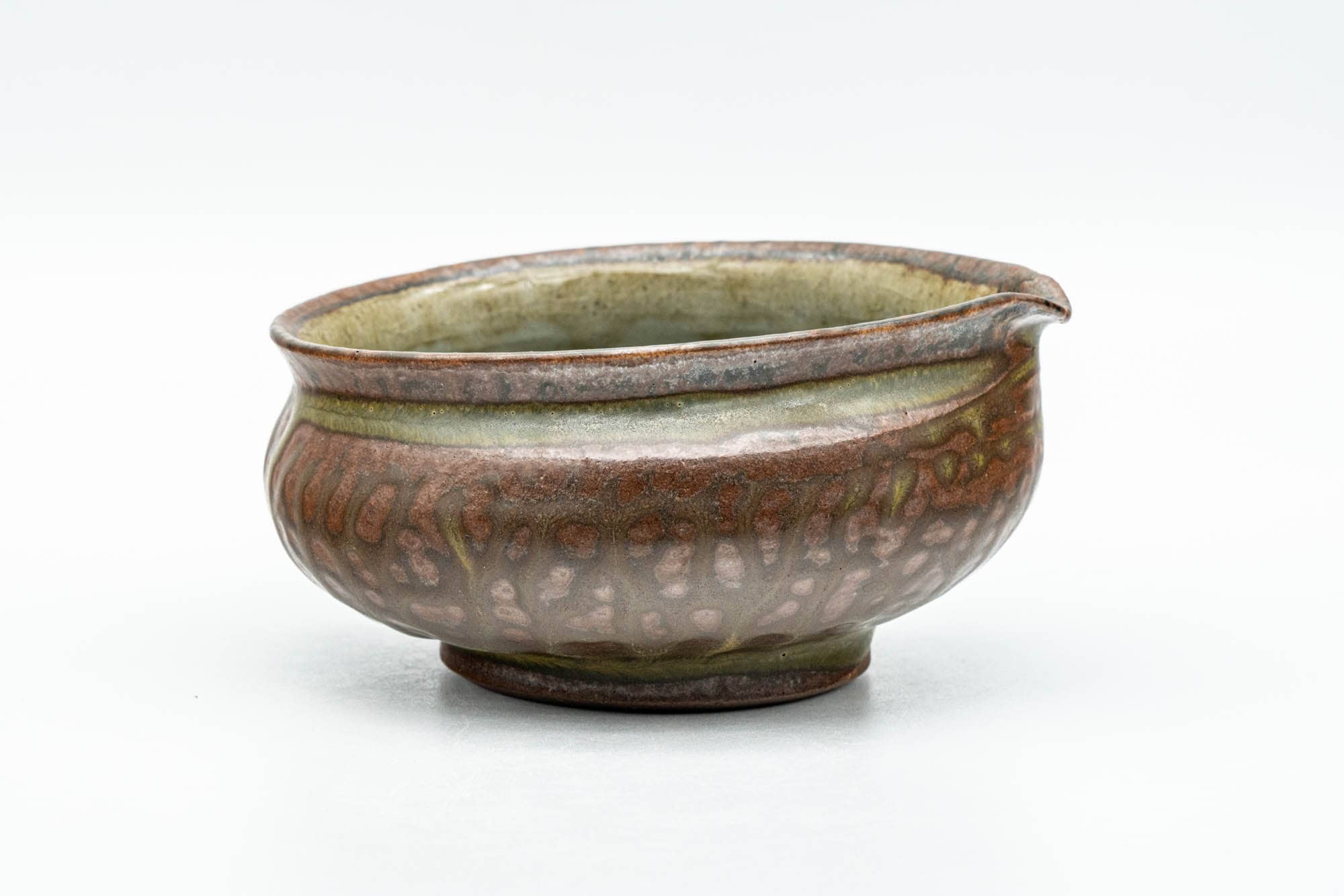 Japanese Katakuchi - Celadon Crazed Drip-Glazed Yuzamashi Water Cooler -  - 150ml