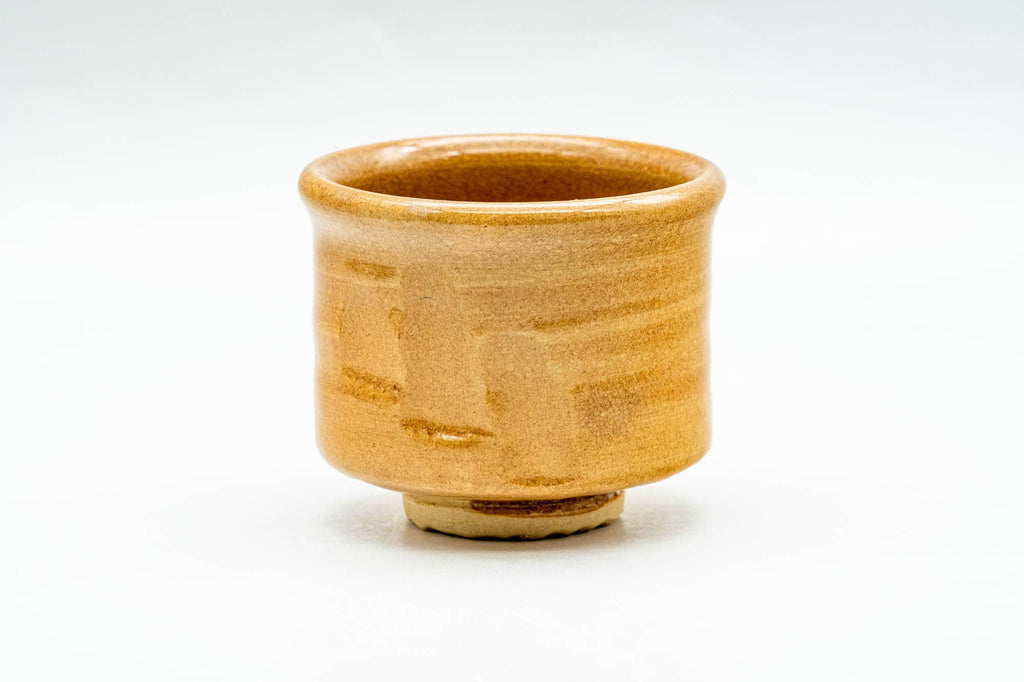 Japanese Teacup - Beige Glazed Hagi-yaki Guinomi - 65ml