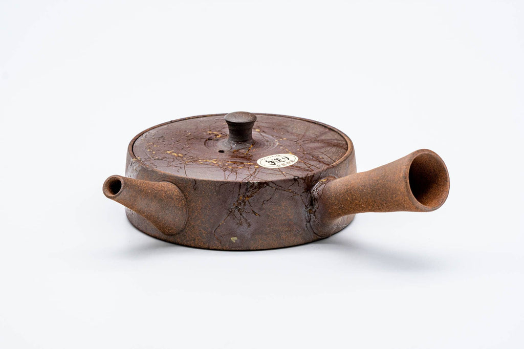 Mogake Seaweed Yakishime Tokoname Teapot - 110ml