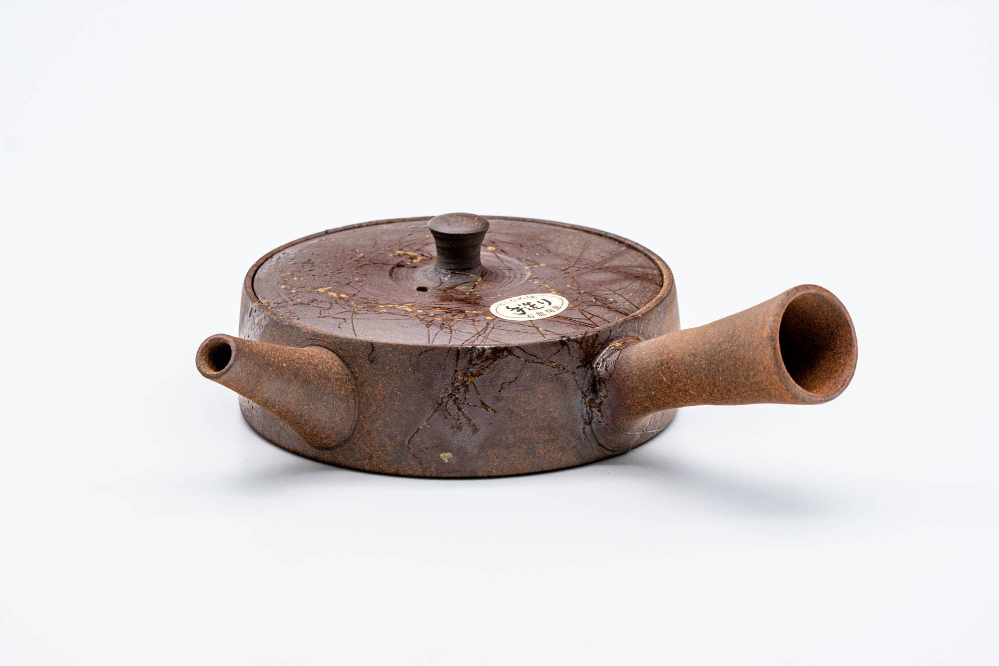 Mogake Seaweed Yakishime Tokoname Teapot - 110ml
