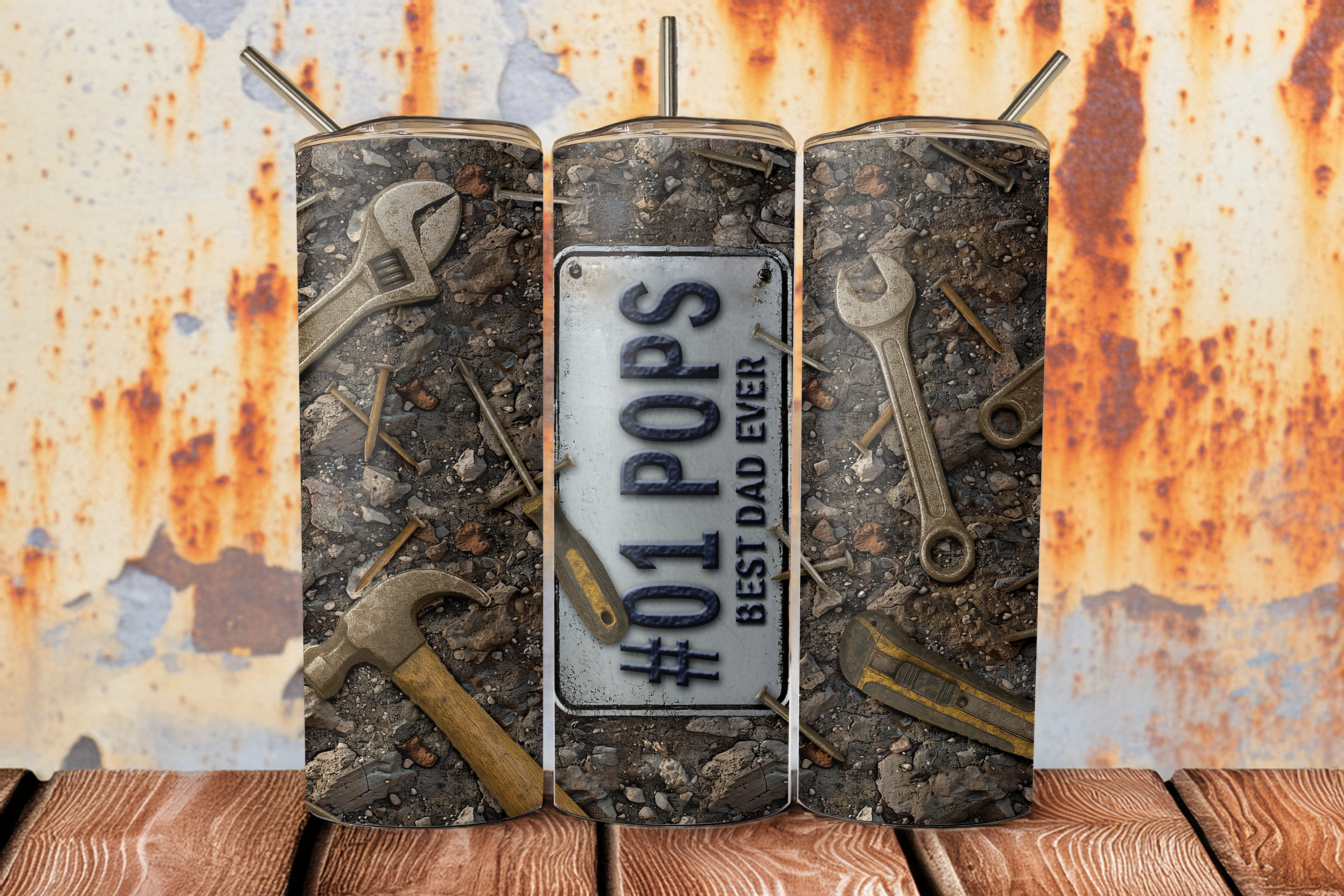 Digital Sublimation Designs - Father's Day 2025 Tumbler Wraps