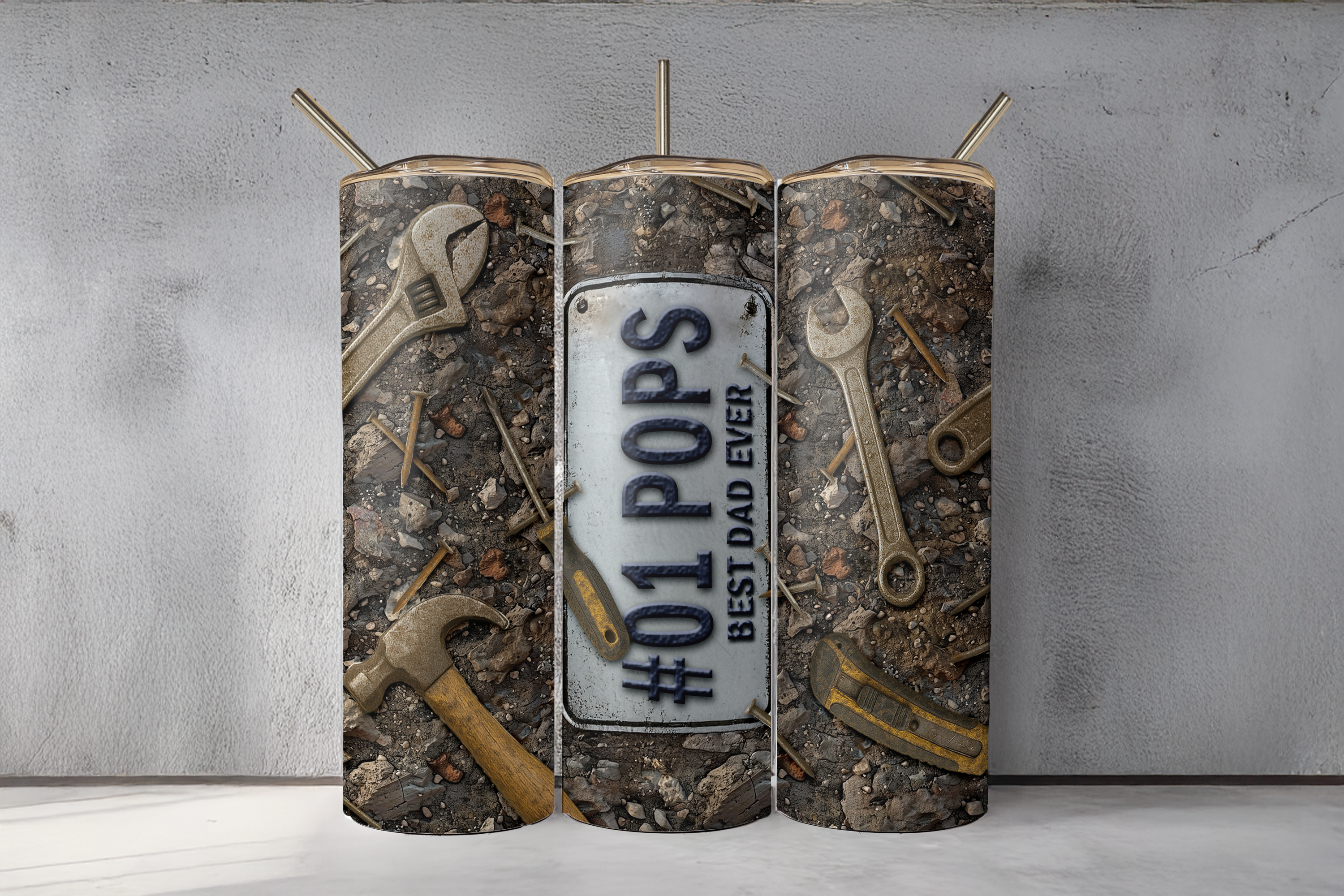 Assorted Ready to Press Sublimation Tumbler Prints (14 Pack) - Father's Day 2025