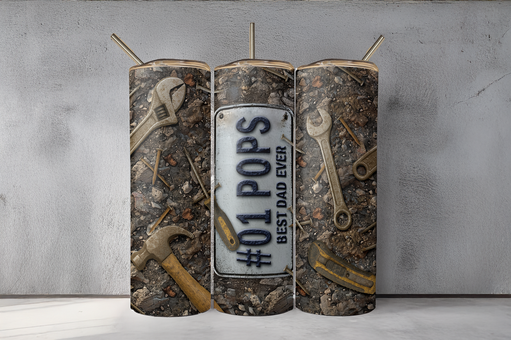 Digital Sublimation Designs - Father's Day 2025 Tumbler Wraps