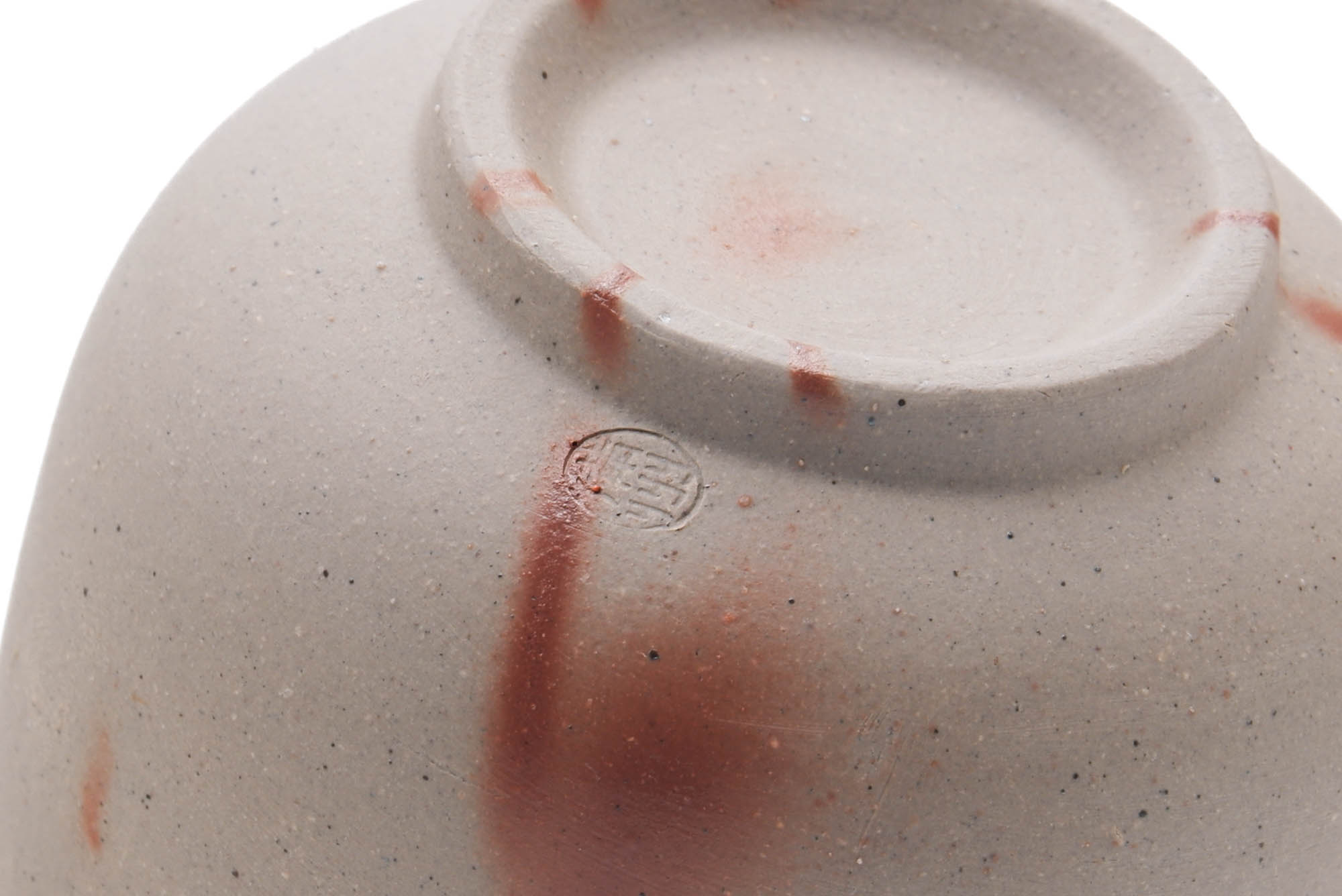 Japanese Teacup - Hidasuki Rice Straw Bizen-yaki Yunomi - 280ml