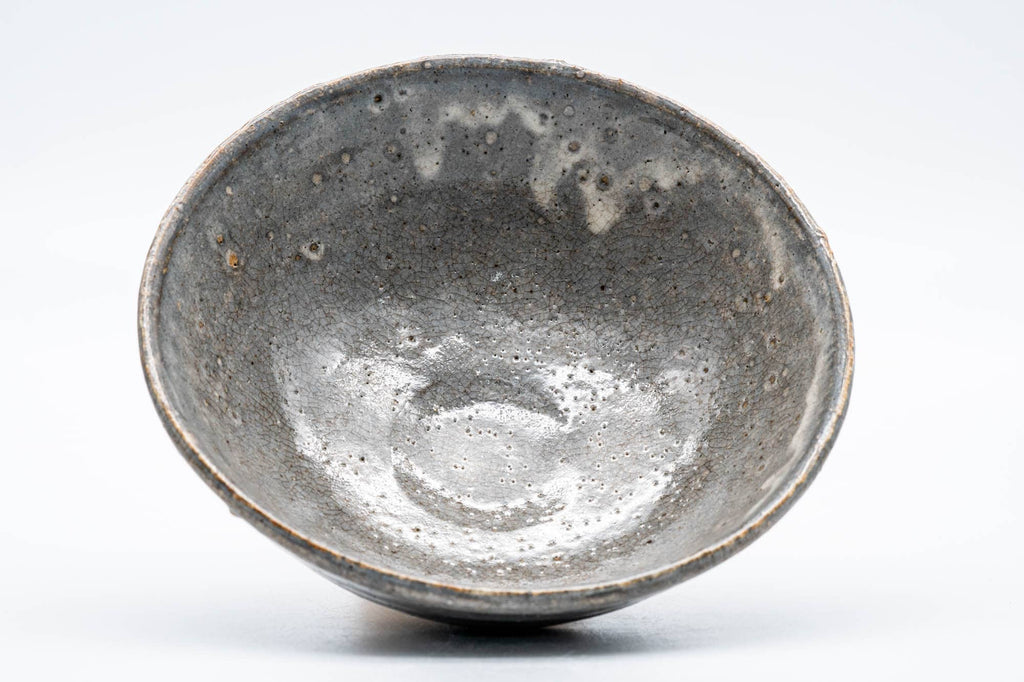 Japanese Matcha Bowl - 中島 満久 Nakajima Mitsuhisa - Shino Glazed Akazu-yaki Chawan - 150ml