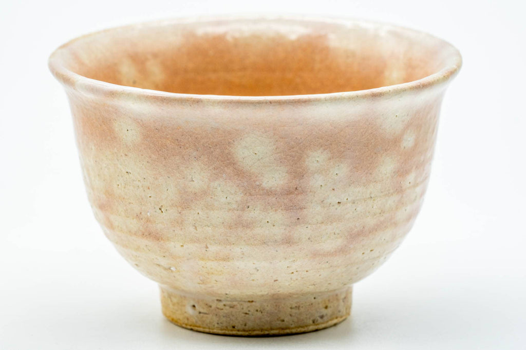 Japanese Teacups - Set of 3 Pink Gohonte Hagi-yaki Yunomi - 120ml