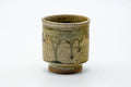 Japanese Teacup - Dark Beige Drip-Glazed Yunomi - 180ml
