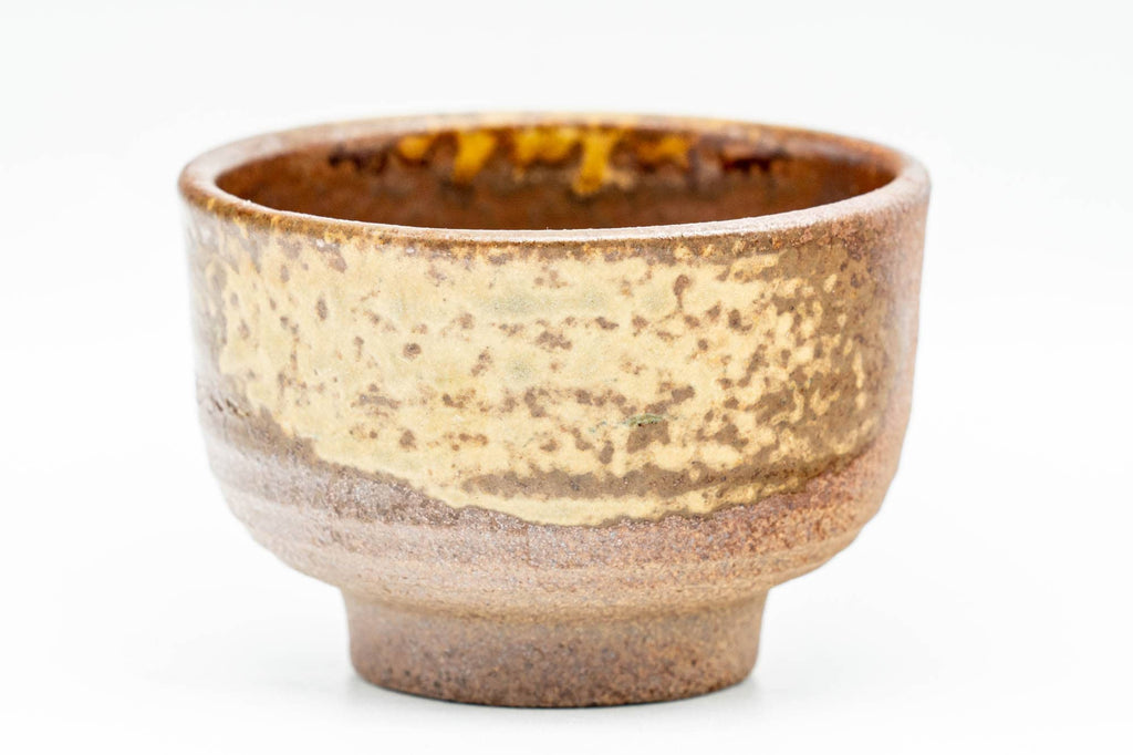 Japanese Teacup - Ash Glazed Shigaraki-yaki Guinomi - 50ml
