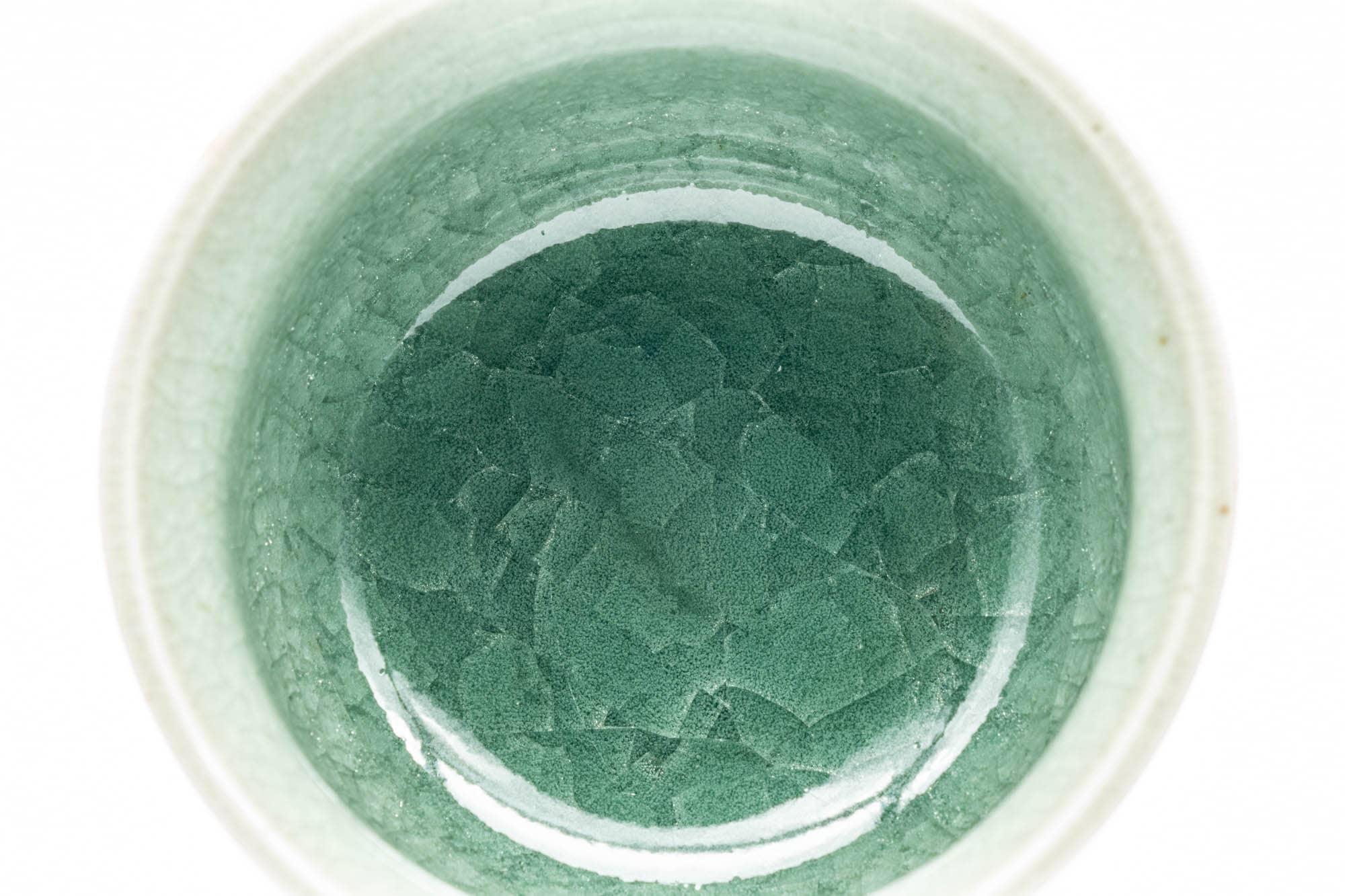 Japanese Teacup - Mint Green Celadon Glazed Yunomi - 130ml