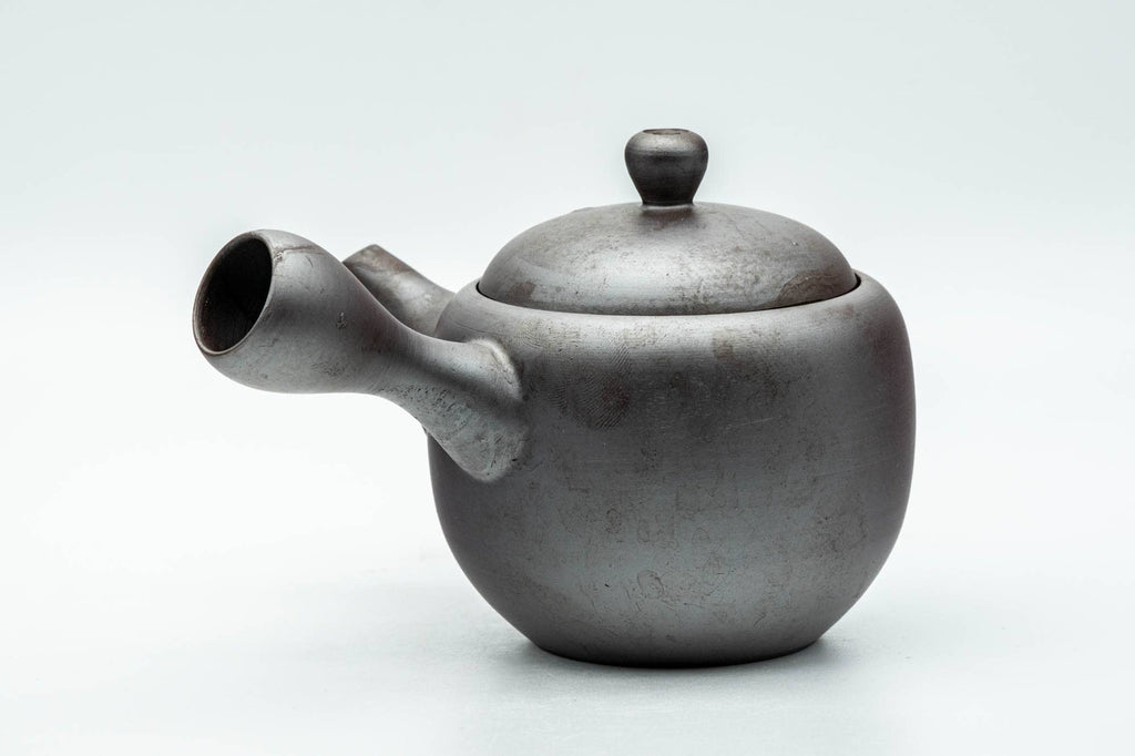 Japanese Kyusu - Curvy Purple Banko-yaki Debeso Teapot  - 300ml