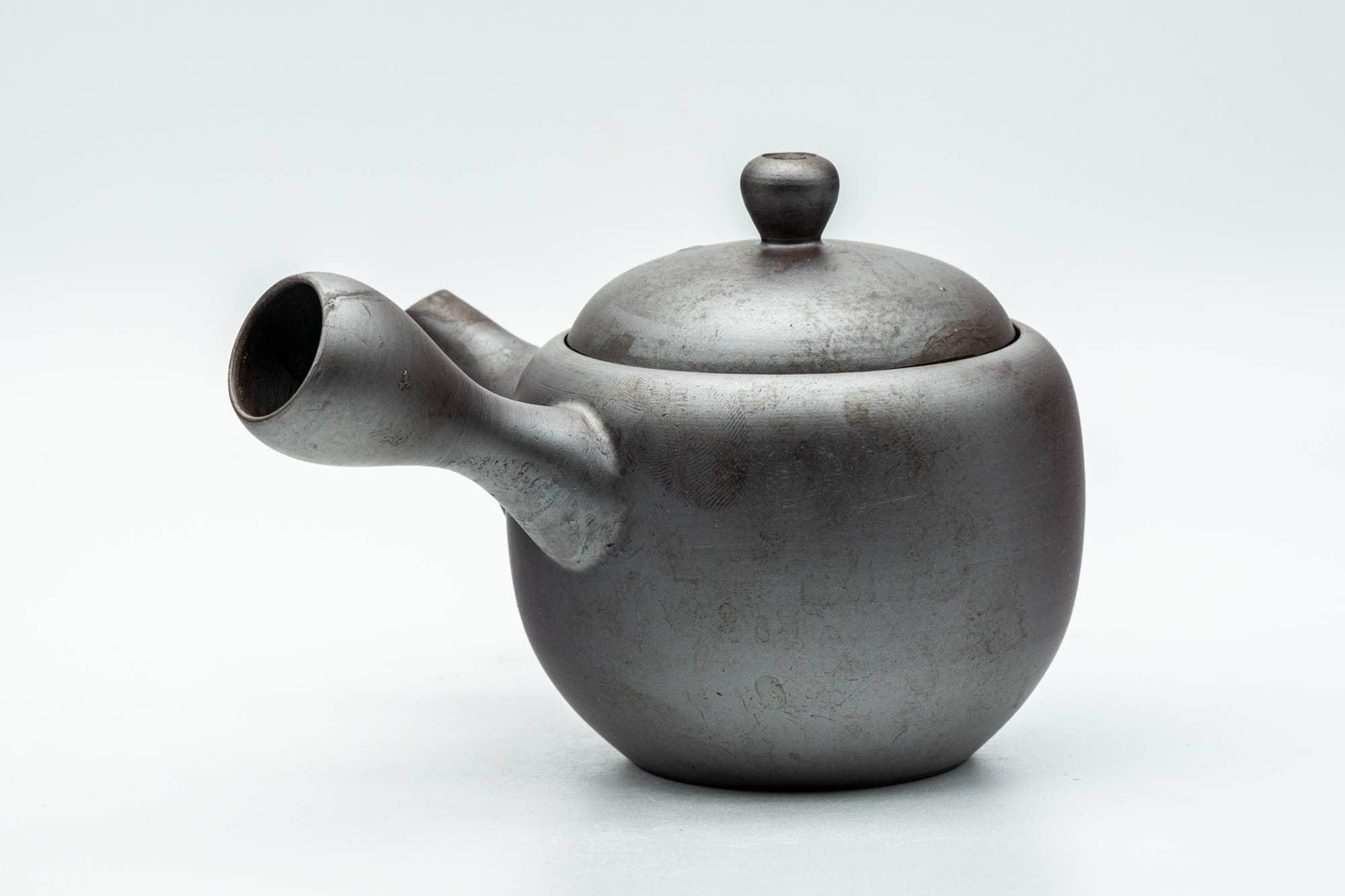 Japanese Kyusu - Curvy Purple Banko-yaki Debeso Teapot  - 300ml